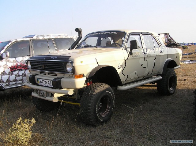 Челябинский автоумелец или волга-джип