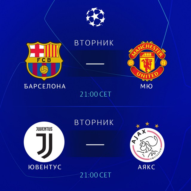 Champions League Сезон 2018/2019 Часть 1