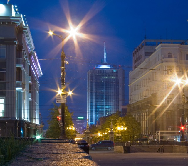 Челябинск с вертолета