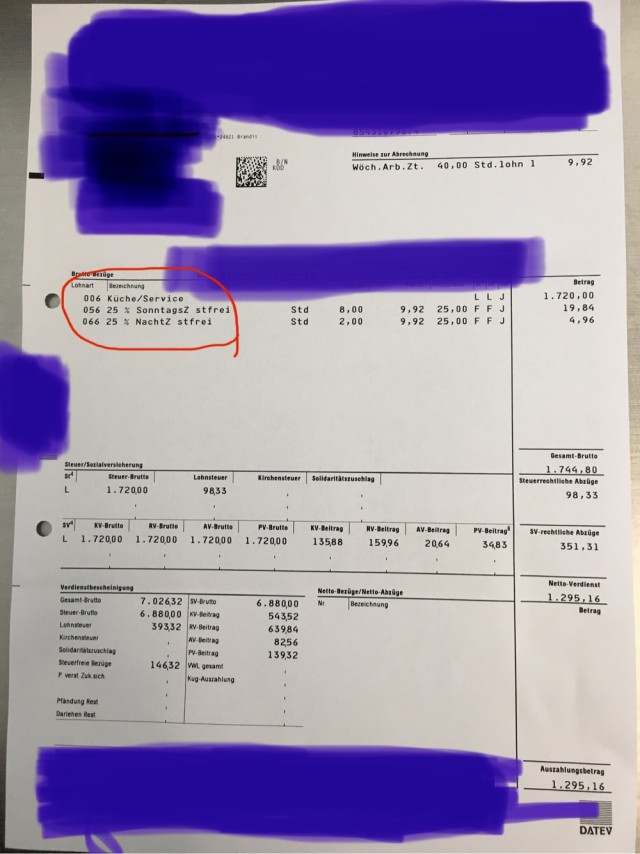 Про зарплату в Германии