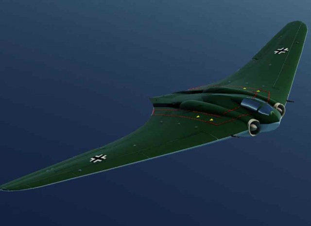 Яркие и необычные самолеты в истории. Northrop XB-35 (YB-35).