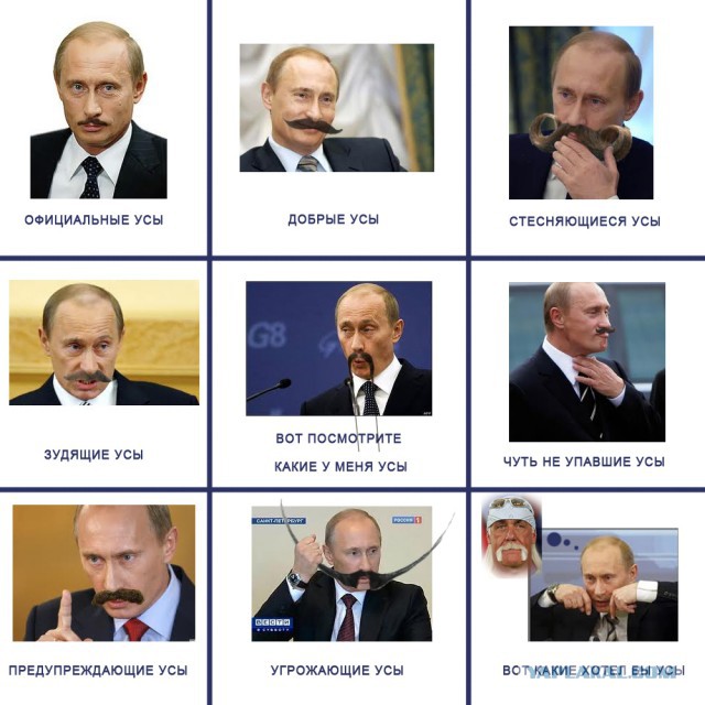 Носи усы, носи - не ссы!