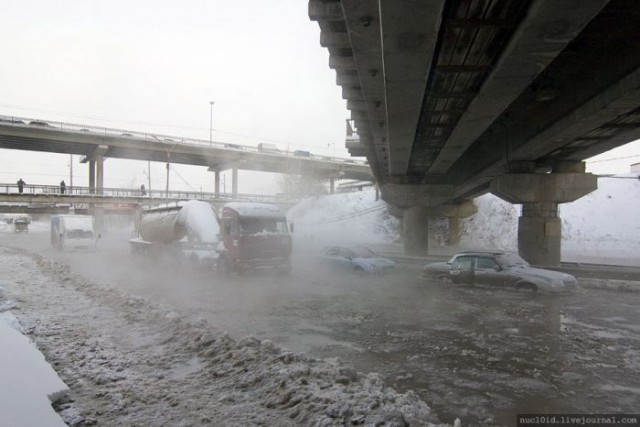 Зимний потоп в Екатеринбурге