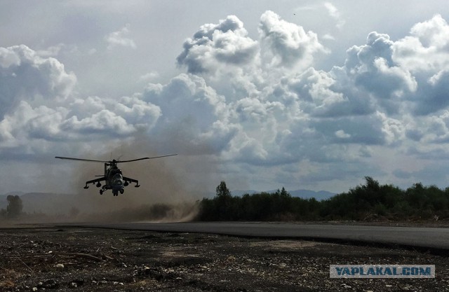 Ми-24 РФ в Сирии