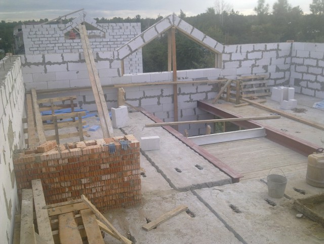 Стройка дома