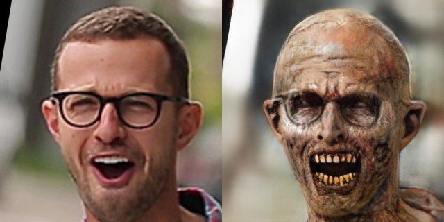 Make Me A Zombie! Нейросеть превратит Вас в зомби