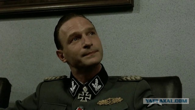 Персонажи и их реальные прототипы в фильме "Бункер" 2004 года.