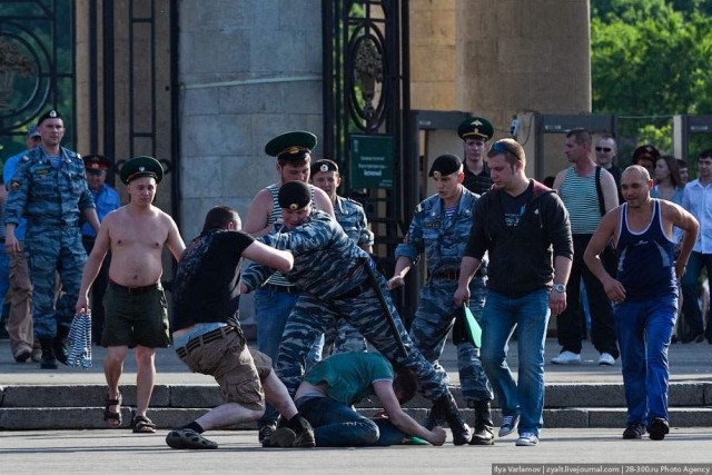 День пограничника в Москве - 2011