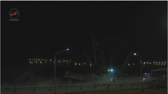 Запуск РН «Союз» со спутником Ресурс-П 3