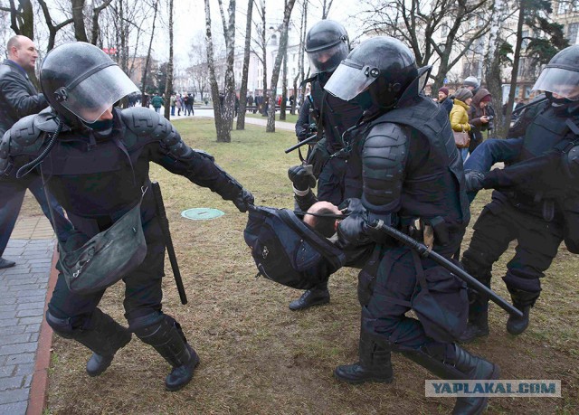 День Воли в Минске.  Власти напуганы
