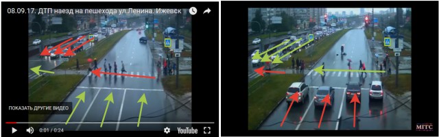 Пешеход все равно - прав.