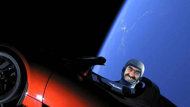 Приколы из инета на тему запуска Falcon Heavy