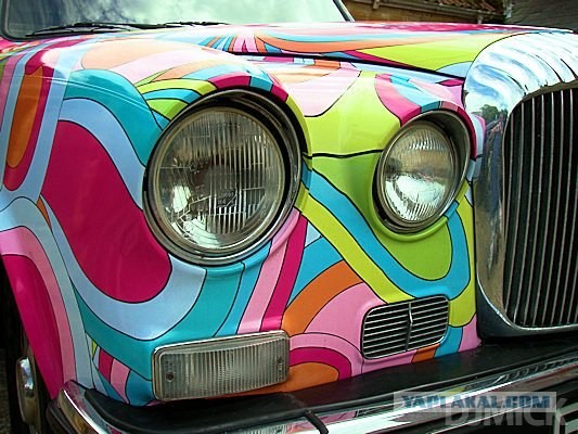 Кислотный тюнинг катафалка