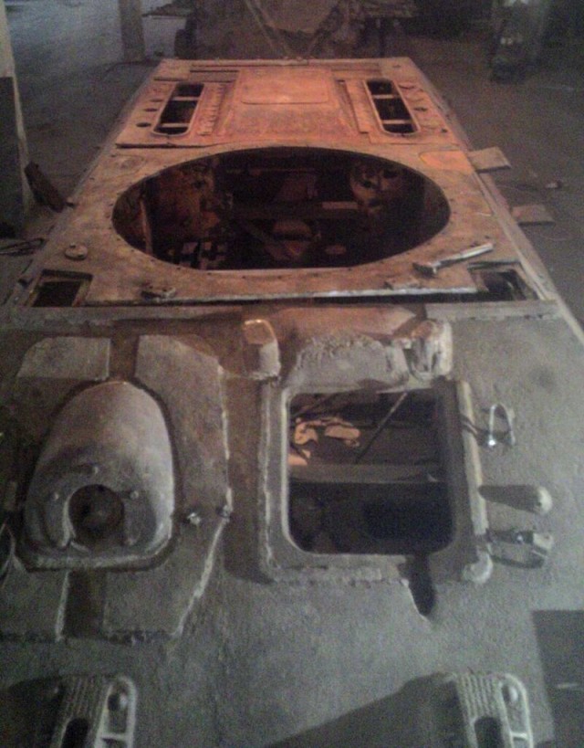 Нас извлекут из под обломков. Восстановление танка Т-34
