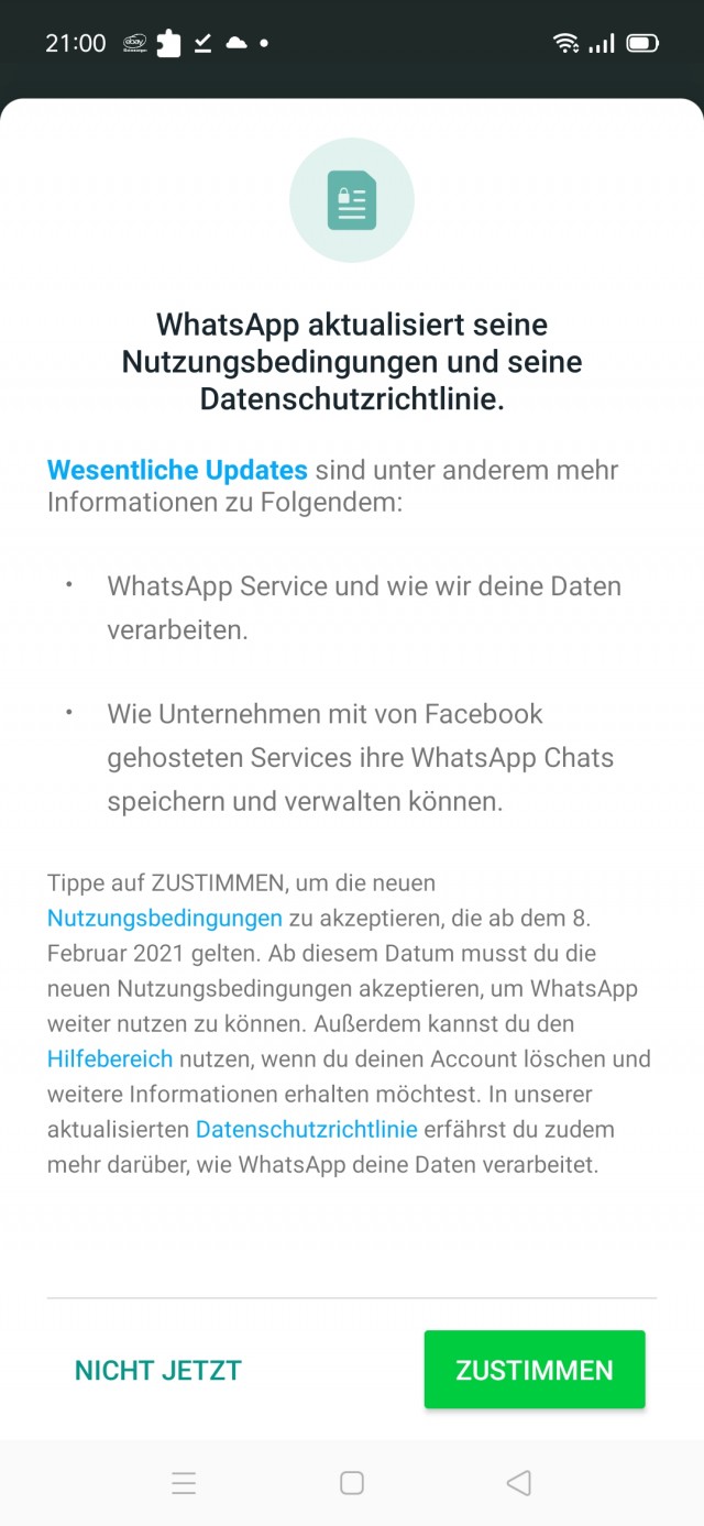WhatsApp испугался бегства пользователей