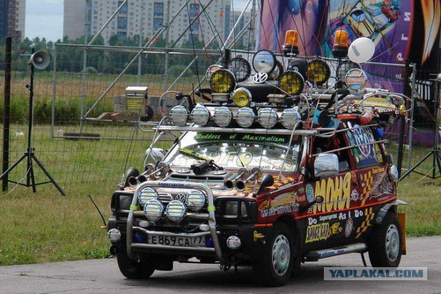 10 фото необычного тюнинга русских авто