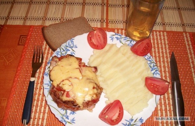 "ХРЮНДЕЛЬ"  с МАНДАРИНАМИ