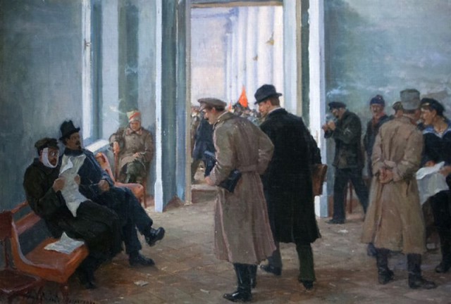 Ко дню рождения Ленина. Жизнь Ильича в живописи