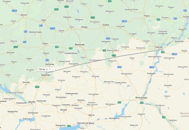 Гость прилетал. Сбили.