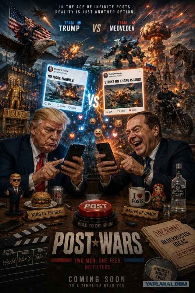 Трамп опубликовал у себя в соц. сети интересные фотографии