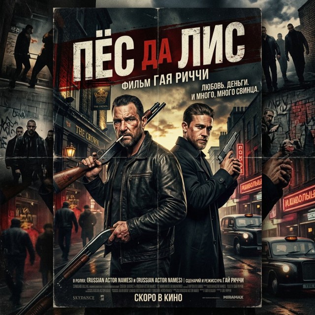 Гай Ричи показал первый трейлер нового фильма «Жена и пёс» (Wife & Dog)