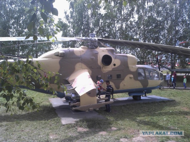 Фотоотчет о посещении музея вертолетов в г. Торжке