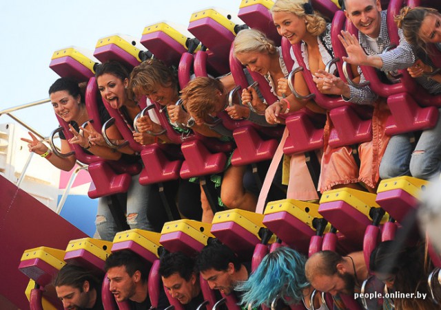 Репортаж  с крупнейше вечеринки — Октоберфеста