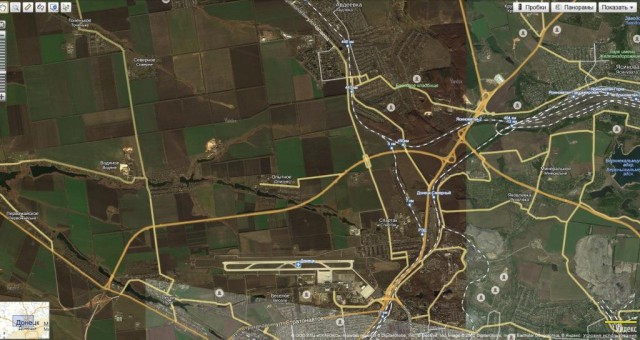 Зачистка аэропорта от войск украинских ВС