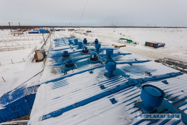 Как добывают газ. Репортаж с буровой.