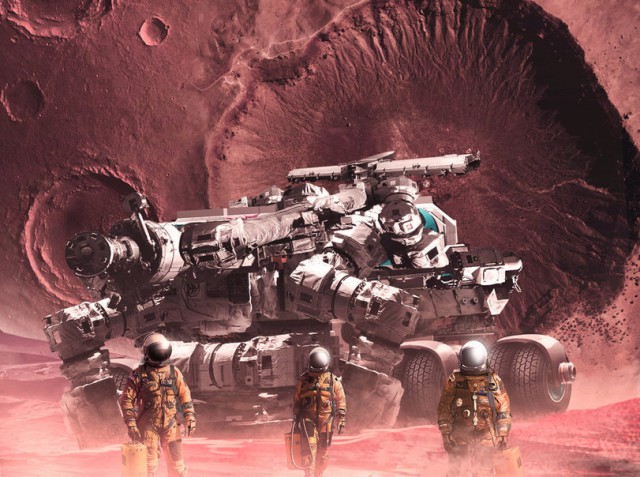 Рисунки: фантастика, Sci-Fi, киберпанк