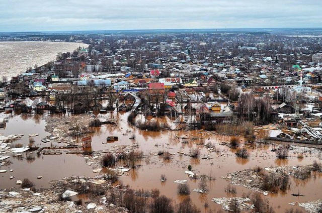 Стихия в Великом Устюге
