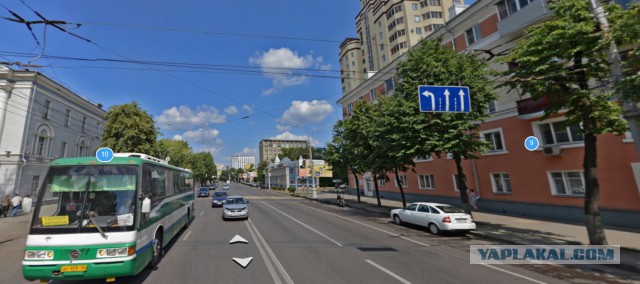 Новая сумасшедшая разметка в Воронеже