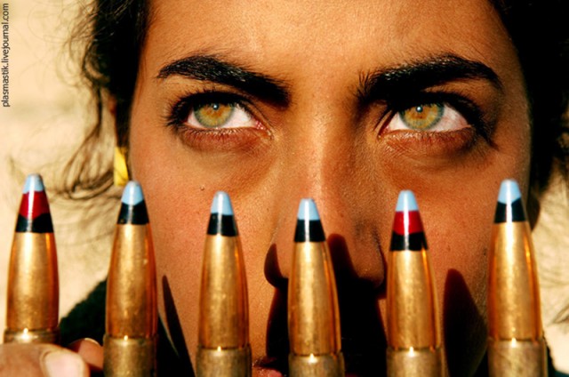 Армия обороны Израиля - девушки! (15 фото)
