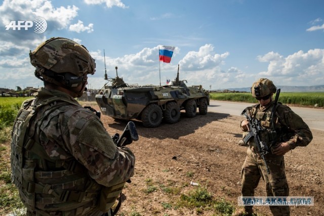 Российские войска заблокировали передвижение американского патруля