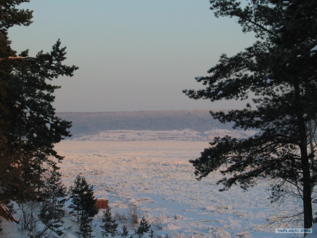 Ледоход на Енисее