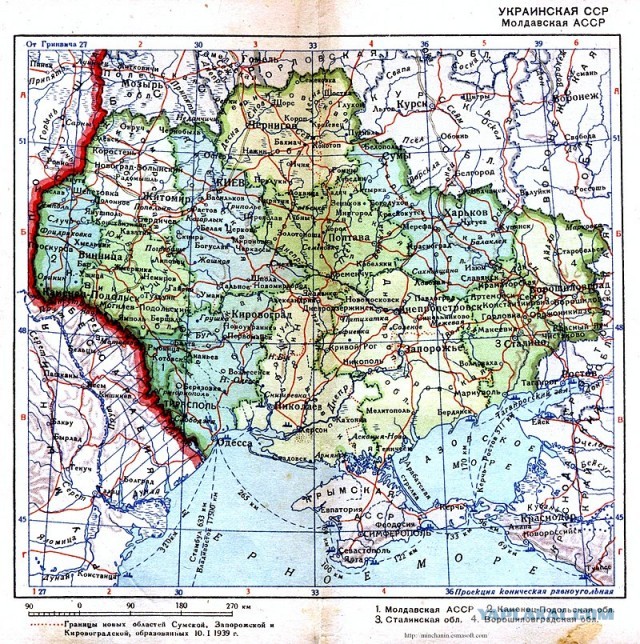 Две карты Украины от 19 марта 22 года