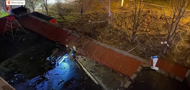 Белгородские паблики публикуют кадры вчерашнего взрыва в городе