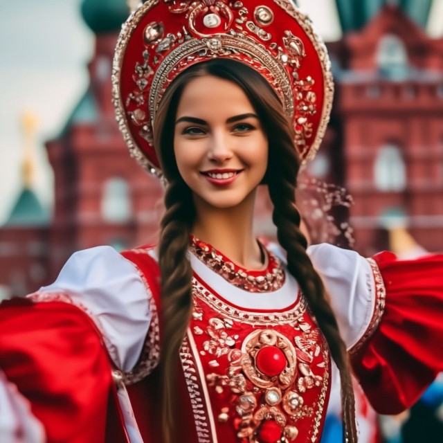 После слов Путина россиянки кинулись скупать кокошники