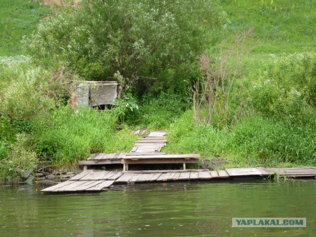 Сплав по реке Оке.