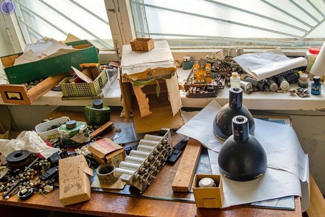 Заброшенная лаборатория урановых руд Дальнего Востока "Таёжгеология"