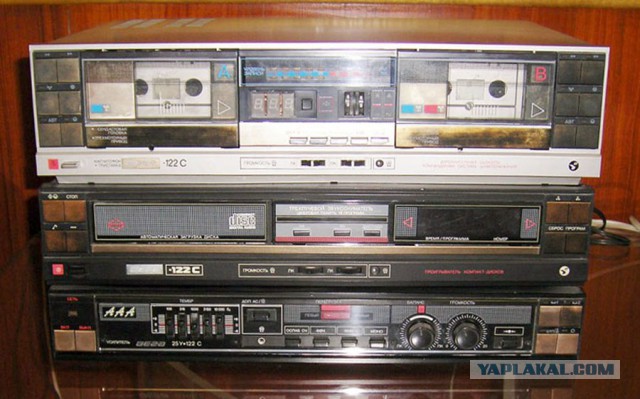 Стационарные кассетные магнитофоны