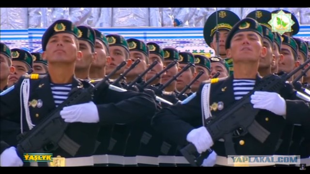 Новая парадная форма туркменских военных