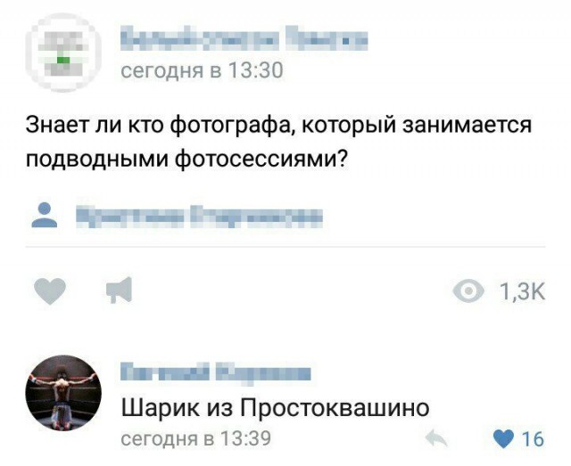 Разное из социальных сетей