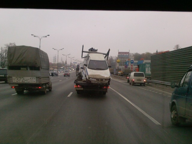 Пейзаж со МКАДа