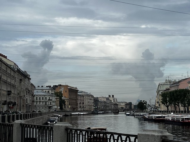 Чёрно-белый Петербург