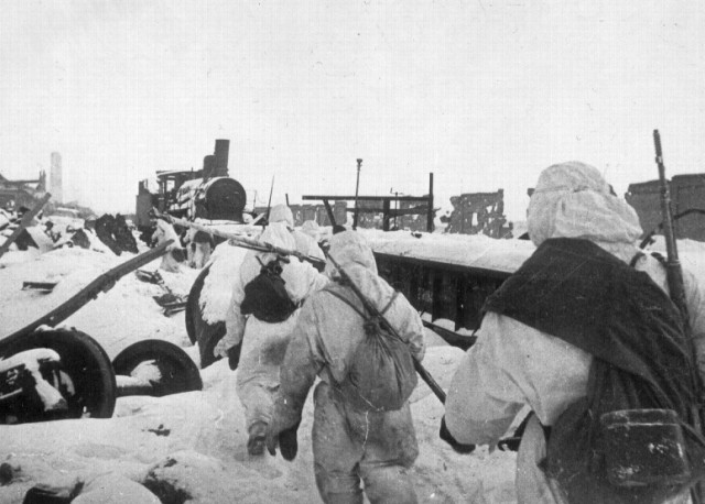 Десантники в Сталинграде