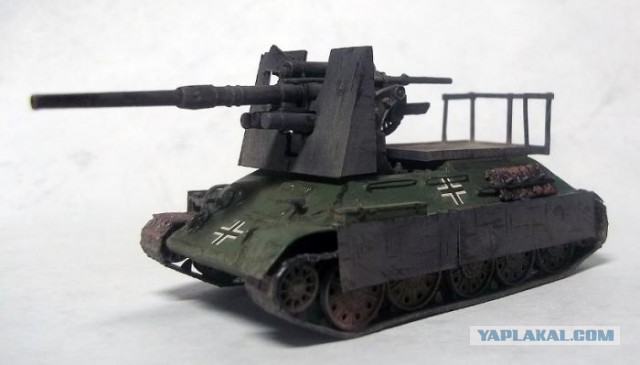 Немецкие варианты переделки Т-34