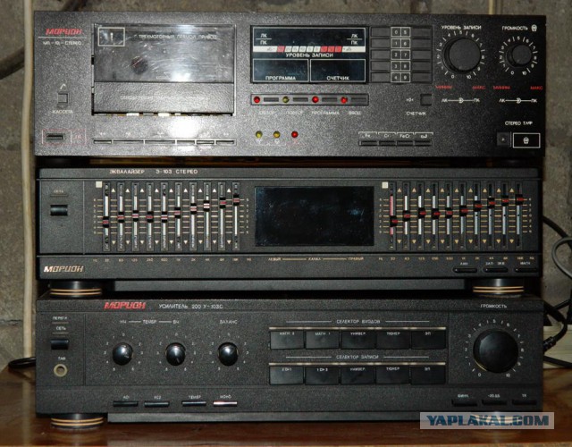 Стационарные кассетные магнитофоны