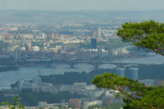 Живу в Красноярске