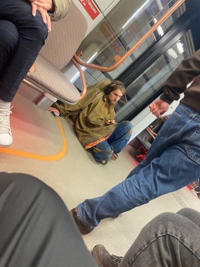 Экстремальные модники из нашего метро